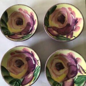 Pfaltzgraff (4)set of Flower Market Dip Bowl servers